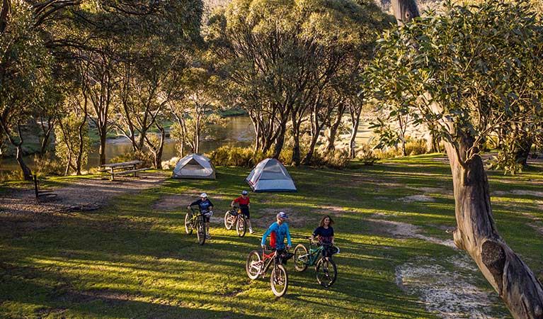 Camping near Thredbo, NSW